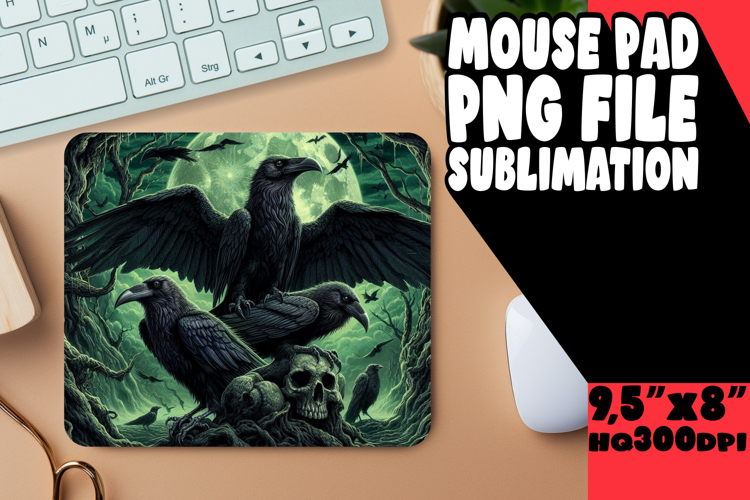 BLISSFUL desk MAT Playful Design, Horror Halloween