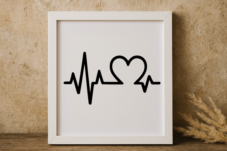 Heartbeat Vector Image 24