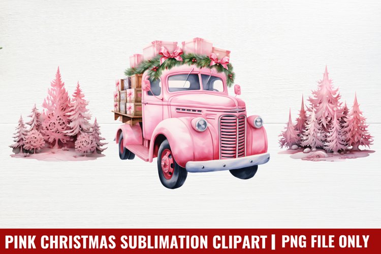 Christmas Watercolor Clipart Image 2