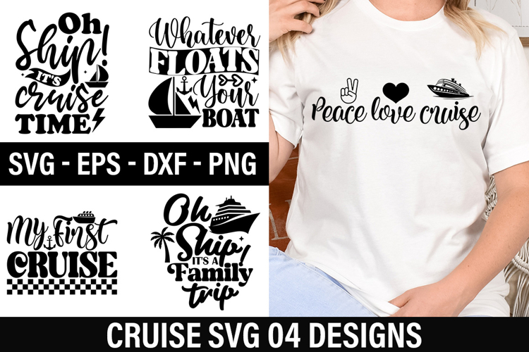 Cruise SVG Design - My First Cruise