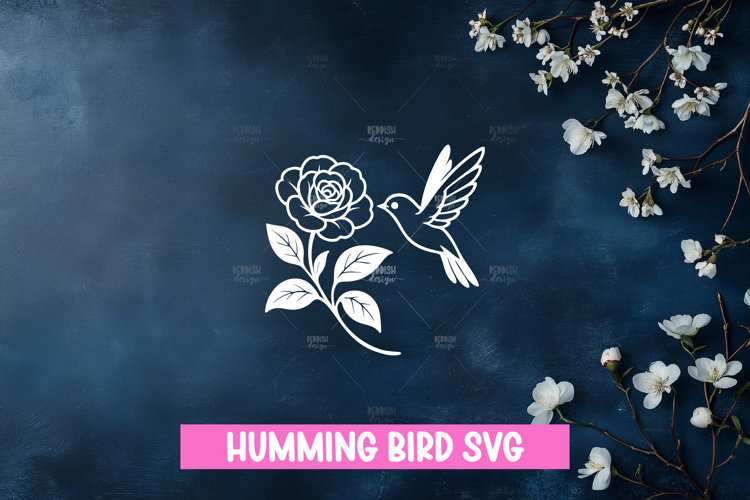 Hummingbird Silhouette Image 19