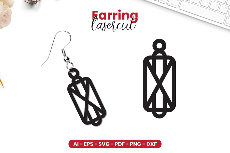 Earring LaserCut - Lasercut File