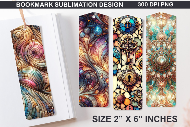Winter Bookmarks Sublimation - 4 Bookmark Design