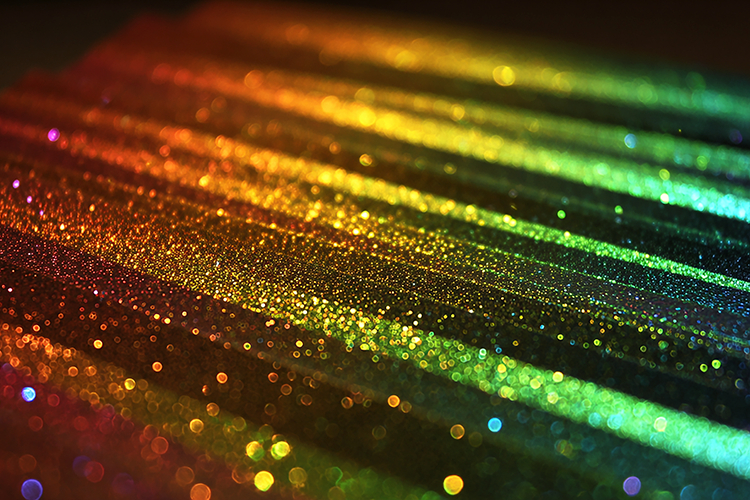 Colorful background with rainbow hues