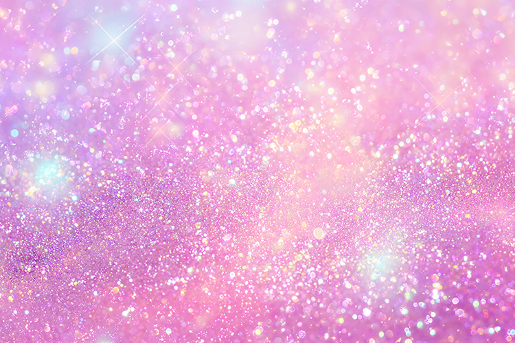 Pink glitter background with sparkling lights