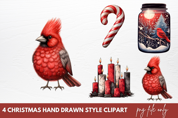 Christmas Watercolor Clipart Image 6