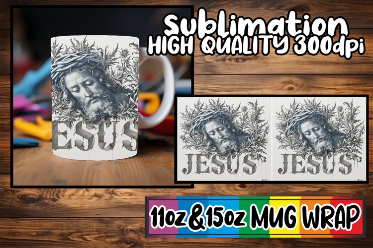 Religious Quote Mug Sublimation Art