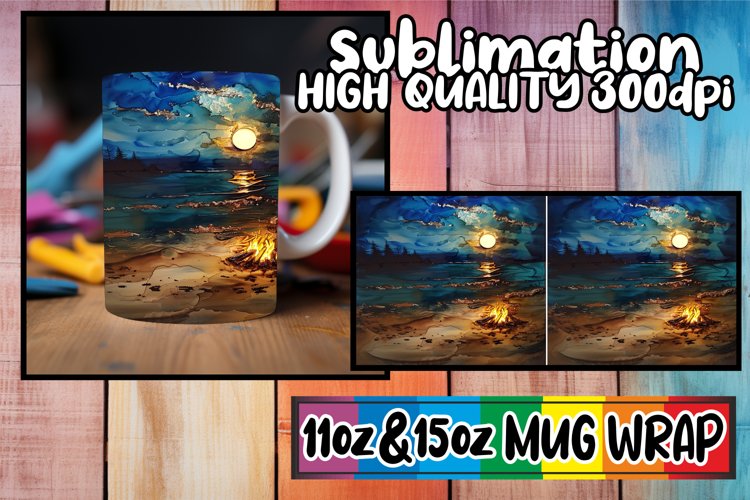 Beach Sublimation Design Image 14
