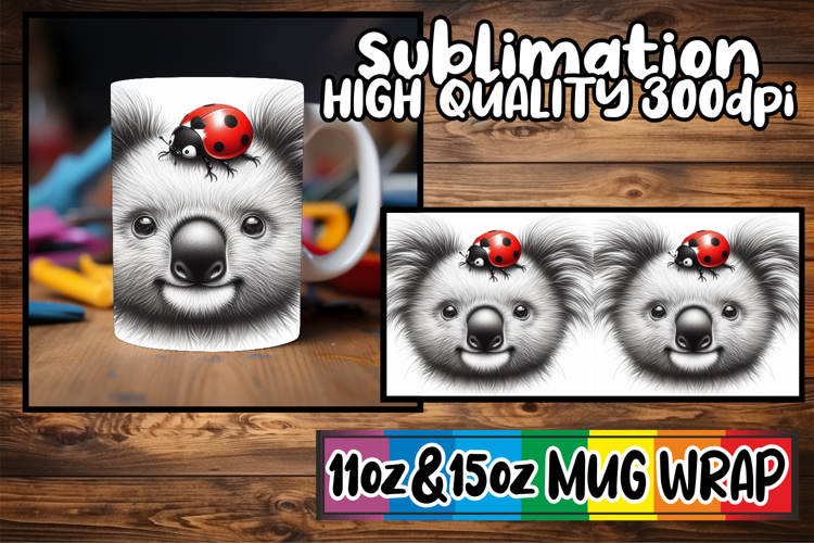Blissful nights sublimation print wrap, Cute Animals