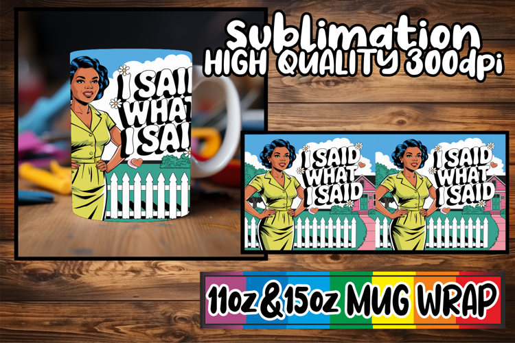 Refreshing days sublimation print wrap, Mom Life