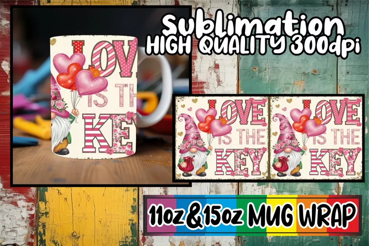 Joyful journeys 11oz 15oz sublimation wrap, Valenines
