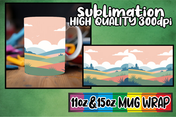 Inspiring moments sublimation print wrap, Spring example image 1