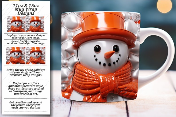 Sublimation Extravaganza: 3D Inflated Puff for Mugs example image 1
