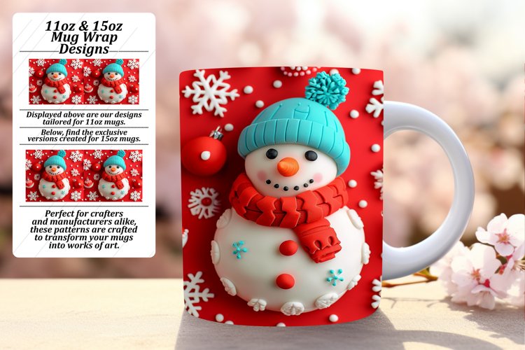 Cute Snowman Clipart Image 3