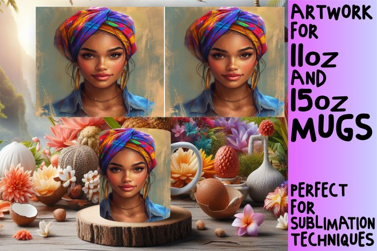 Black Girl Afro Png Image 5