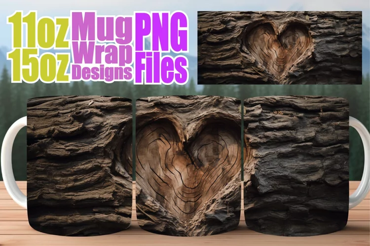 Wearable Love: 3D Heart Mug Wrap