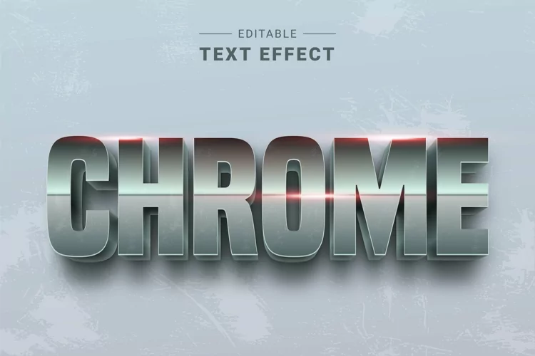 Editable Text Effect for Illustrator. Vector Graphic styles