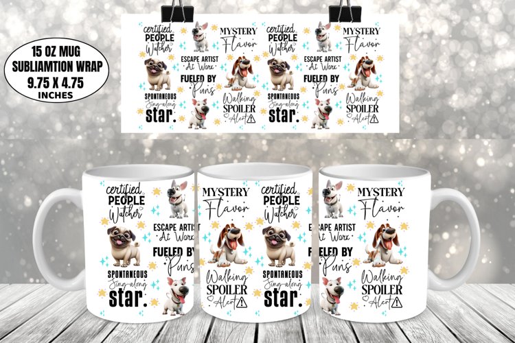 Funny Mug Wrap Sublimation, Funny Mug Wrap