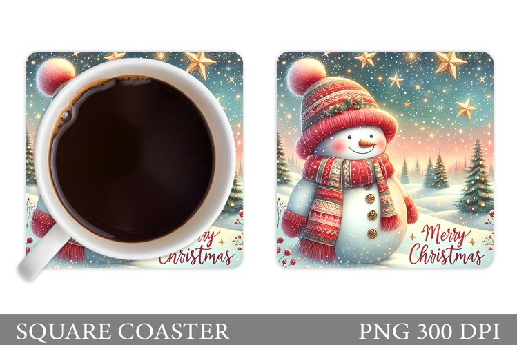 Cute Snowman Clipart Image 8