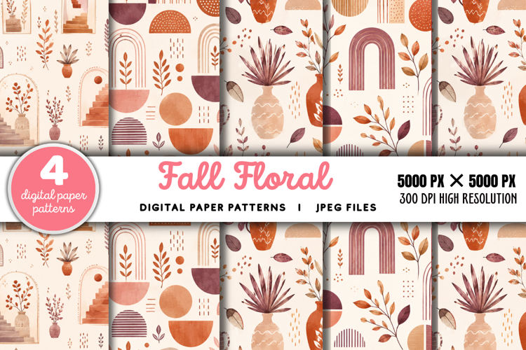 Floral Seamless Pattern Image 23