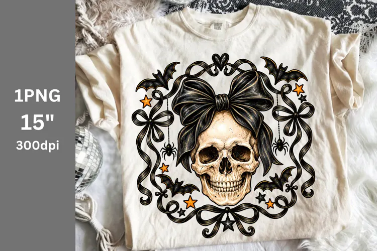Halloween PNG, Skull PNG, Fall PNG,