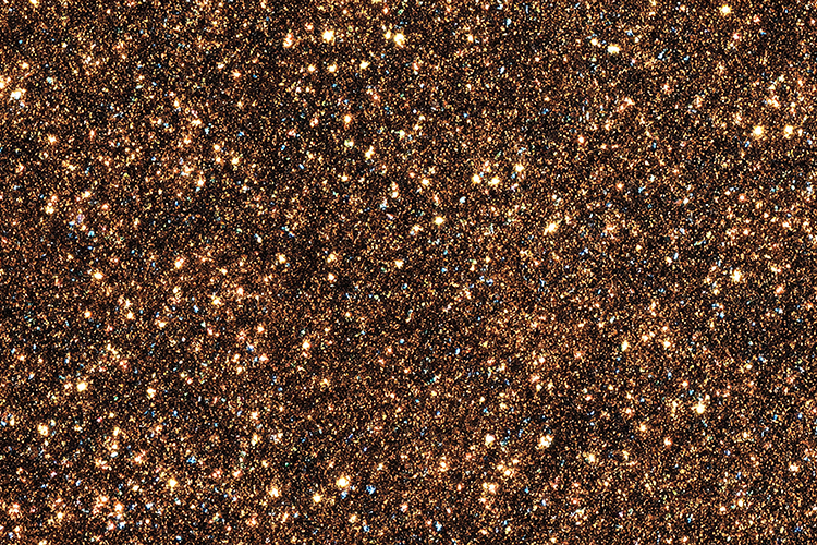 A starry night sky with countless twinkling stars in space