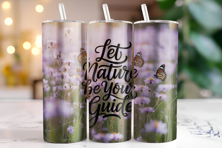 Let nature be your guide Tumbler Wrap | Sublimation
