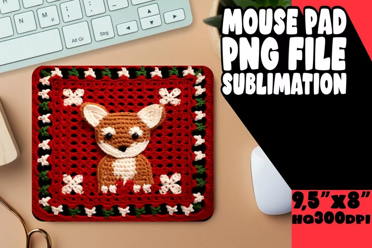 3D Holiday Mouse Pad Designs