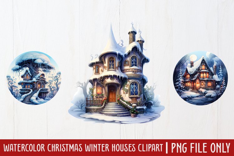 Winter Watercolor Clipart Image 10