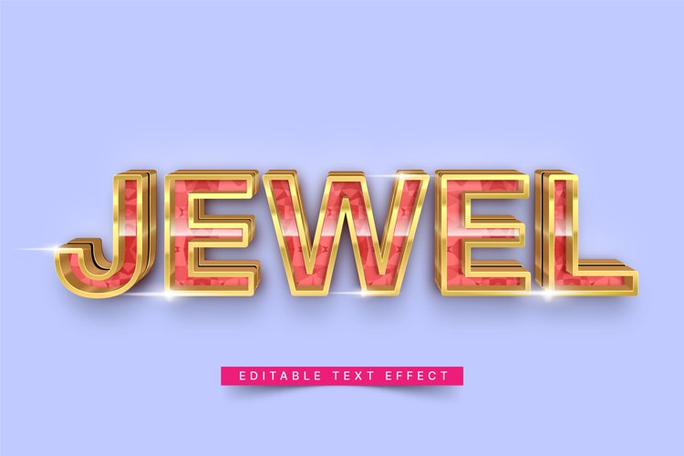 Editable Text Effect for Illustrator. Vector Graphic styles