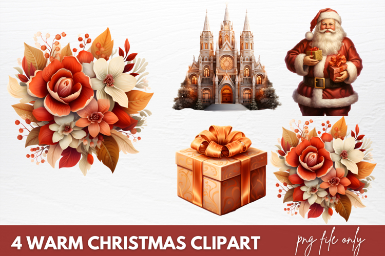 Christmas Watercolor Clipart Image 6