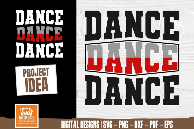 Dance svg png dxf | dancer varsity letters | dance shirt svg