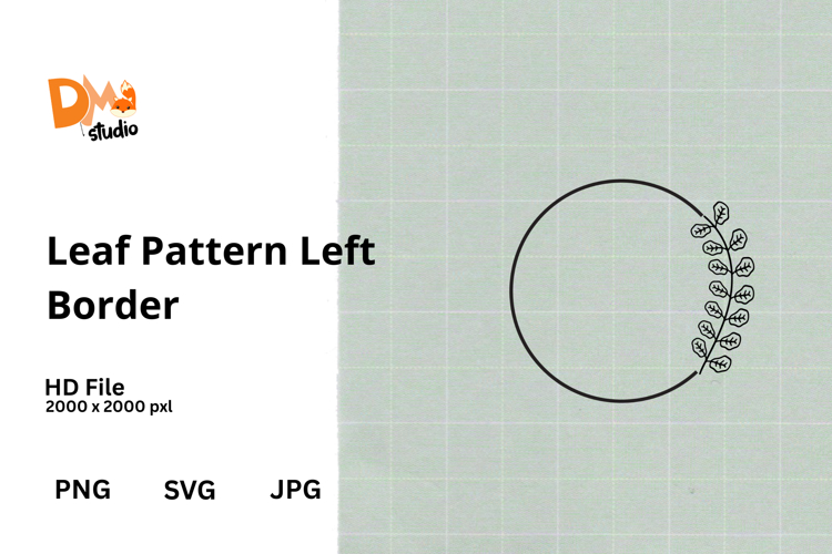 Leaf Outline Clipart Image 24