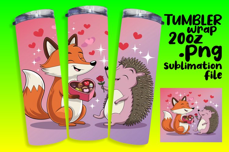 EYE-CATCHING 20oz Tumbler PNG , Valentines