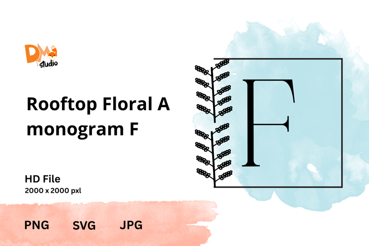 Rooftop Floral Monogram