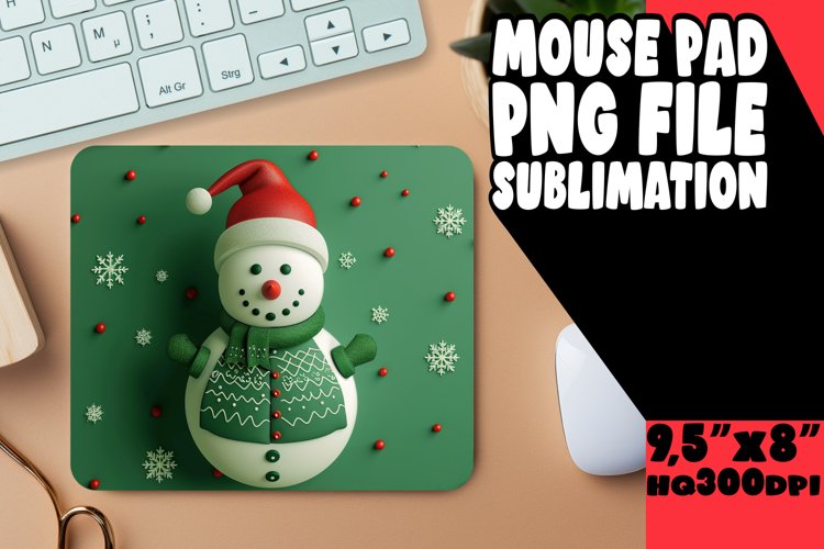 Cute Snowman Clipart Image 2