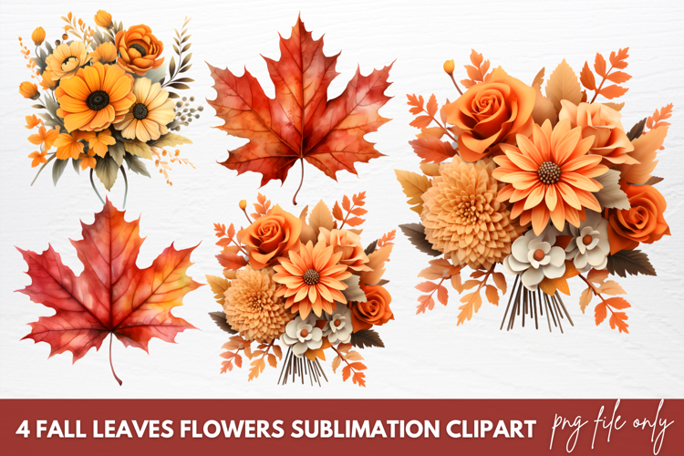 Watercolor Leaves Clipart Image 22