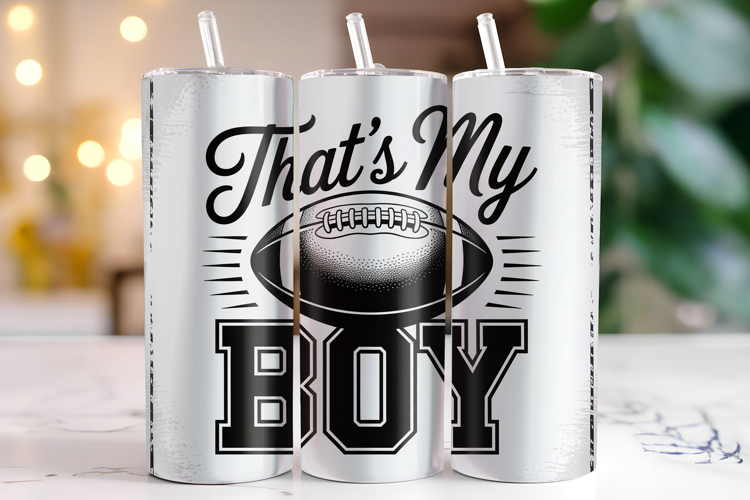 Thats my Boy Tumbler Wrap | Sublimation | Tumblers
