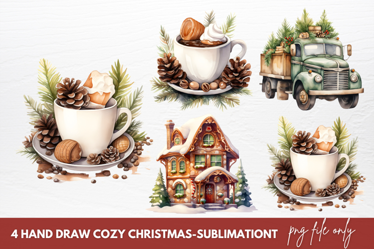 Christmas Watercolor Clipart Image 16