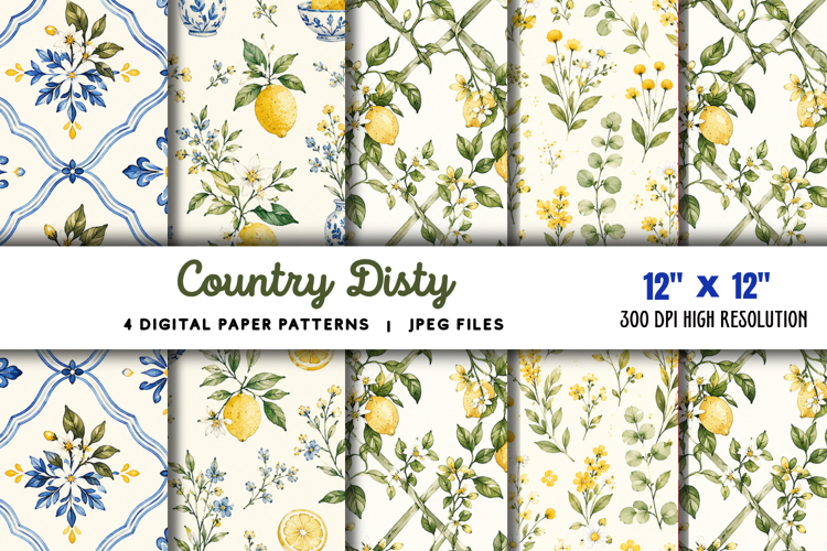 Floral Seamless Pattern Image 15