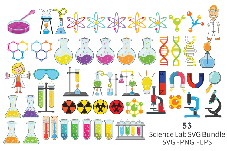 Science Lab SVG Bundle
