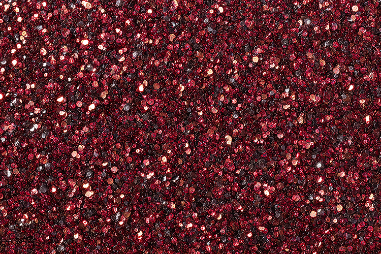 Red glitter texture with shiny sequins & sparkling particles