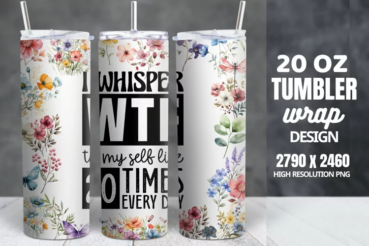 Funny Quotes 20oz Skinny Tumbler Sublimation, Sarcastic