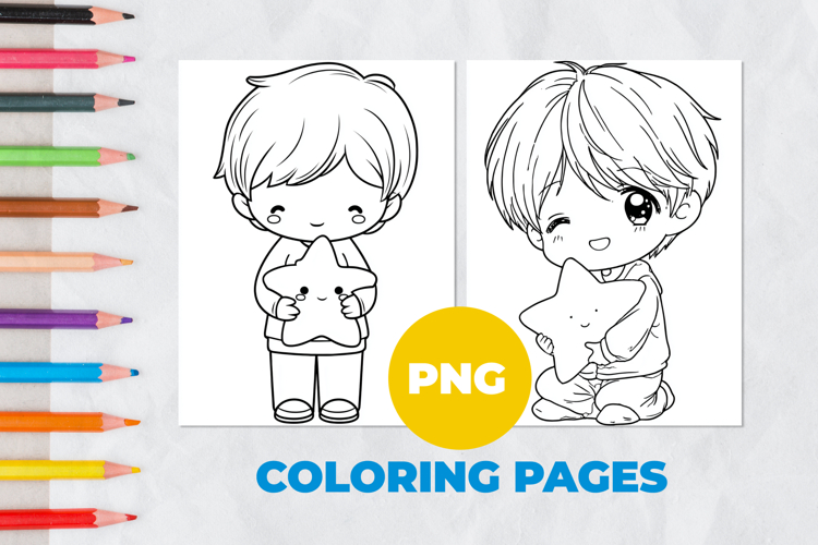 Kawaii Coloring Pages Image 10