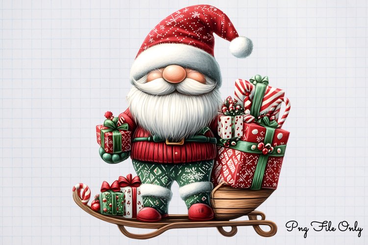 Christmas Gnome Clipart Image 15