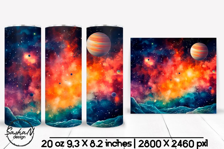 20 Oz Sublimation Tumbler Wrap Image 11