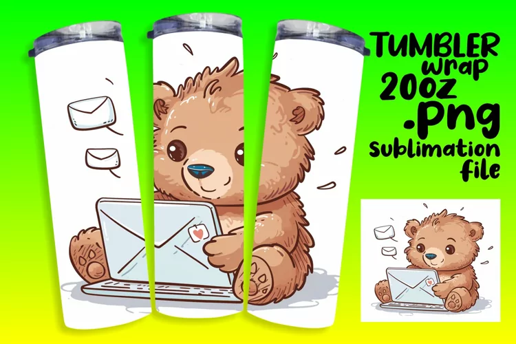 Charming Critters Tumbler Sublimation: 20oz