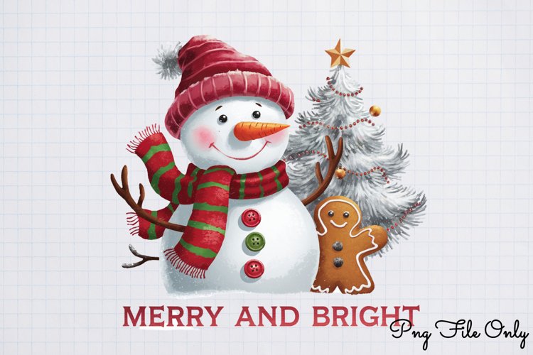 Merry Christmas Clipart Image 6
