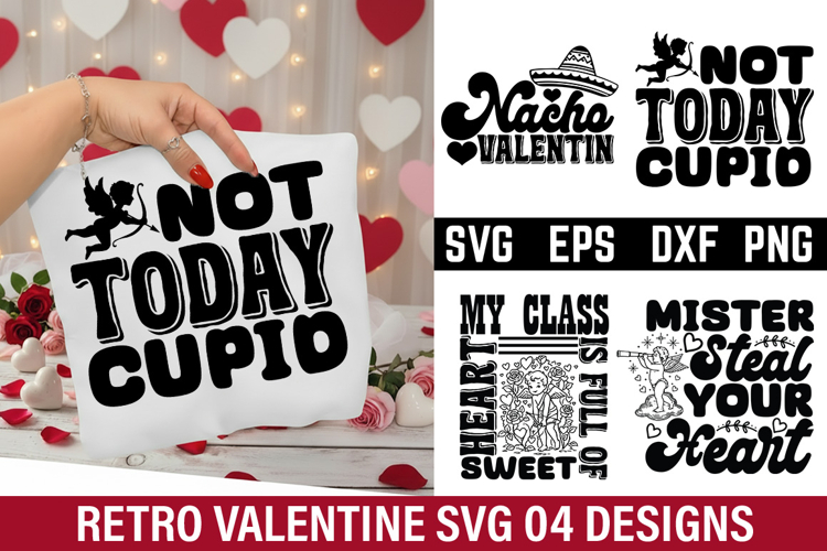 Retro Valentines Day Design - Mister Steal Your Heart