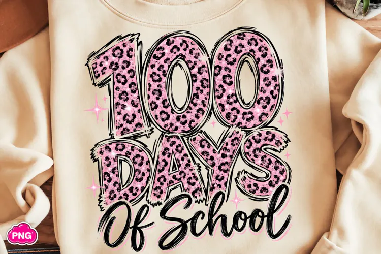 100 Days of School PNG, Happy 100 Days Of School PNG